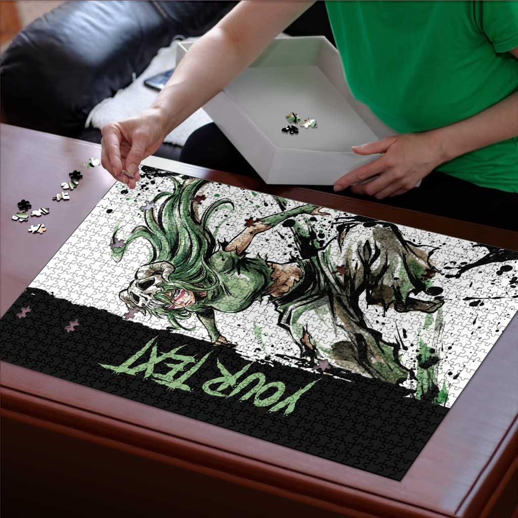 Personalized Nel Tu Puzzle Ink Splash Anime Brush Style