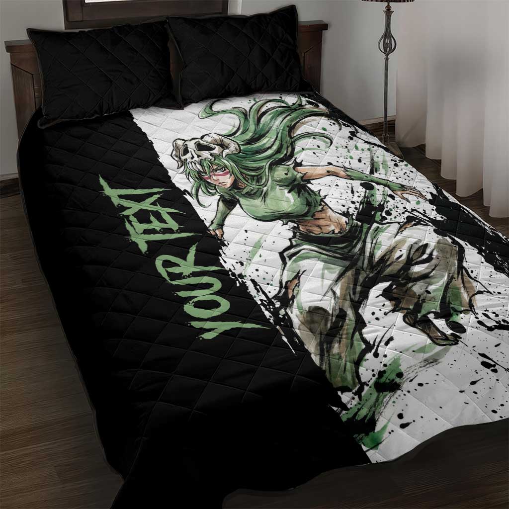 Personalized Nel Tu Quilt Bed Set Ink Splash Anime Brush Style
