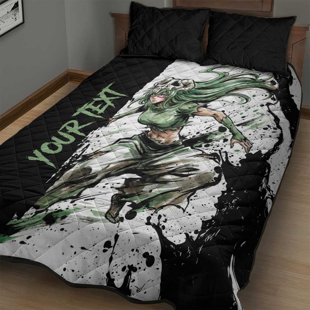Personalized Nel Tu Quilt Bed Set Ink Splash Anime Brush Style