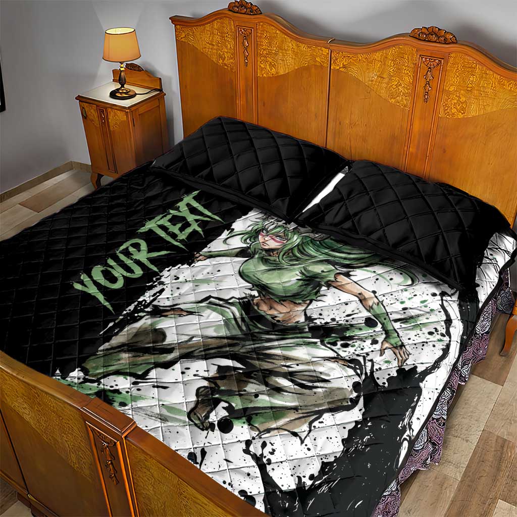 Personalized Nel Tu Quilt Bed Set Ink Splash Anime Brush Style
