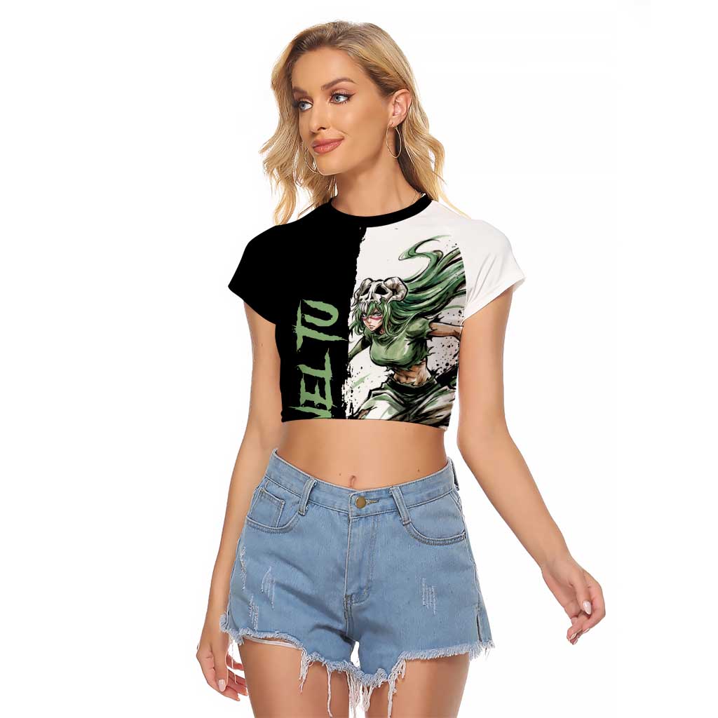 Personalized Nel Tu Raglan Cropped T Shirt Ink Splash Anime Brush Style