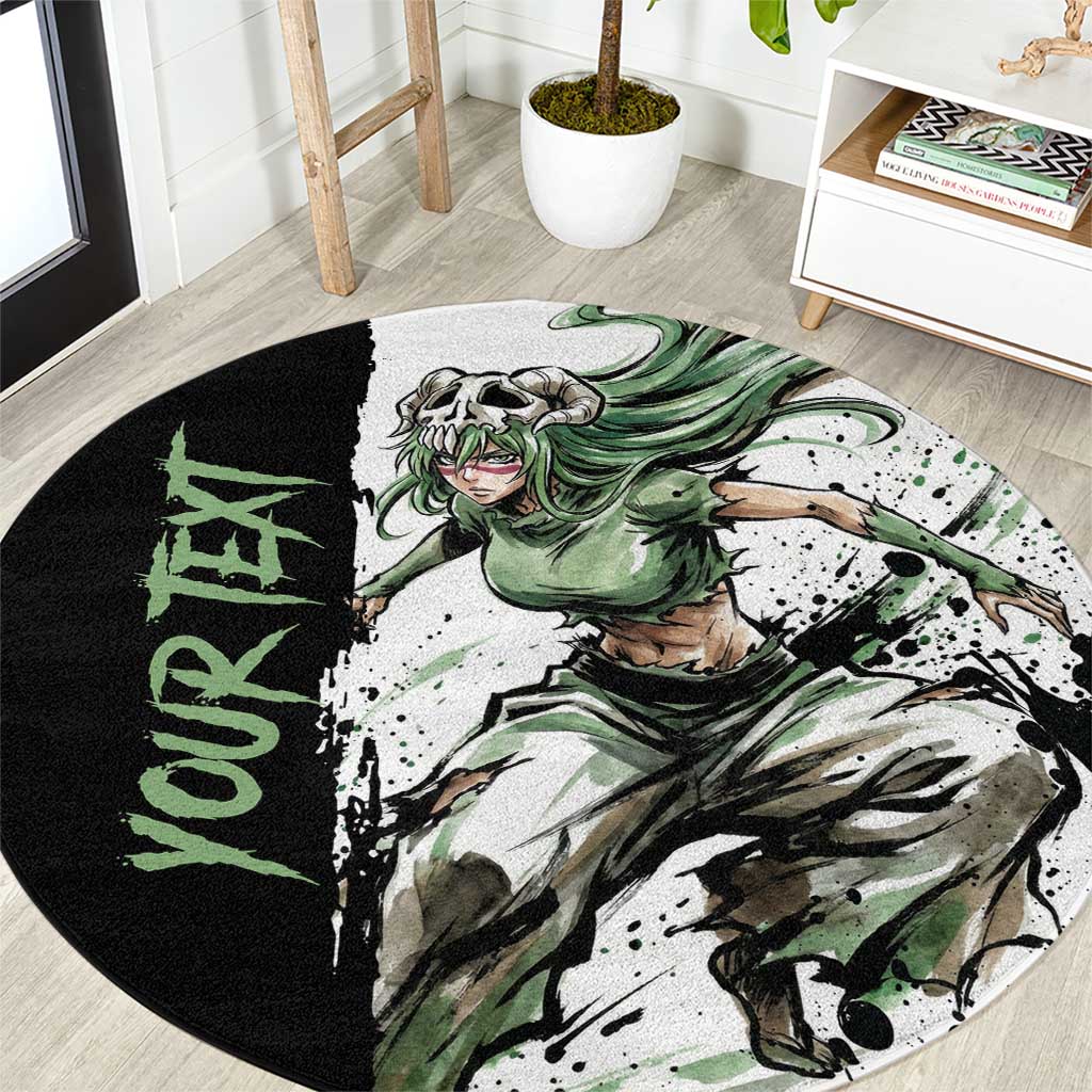 Personalized Nel Tu Round Carpet Ink Splash Anime Brush Style