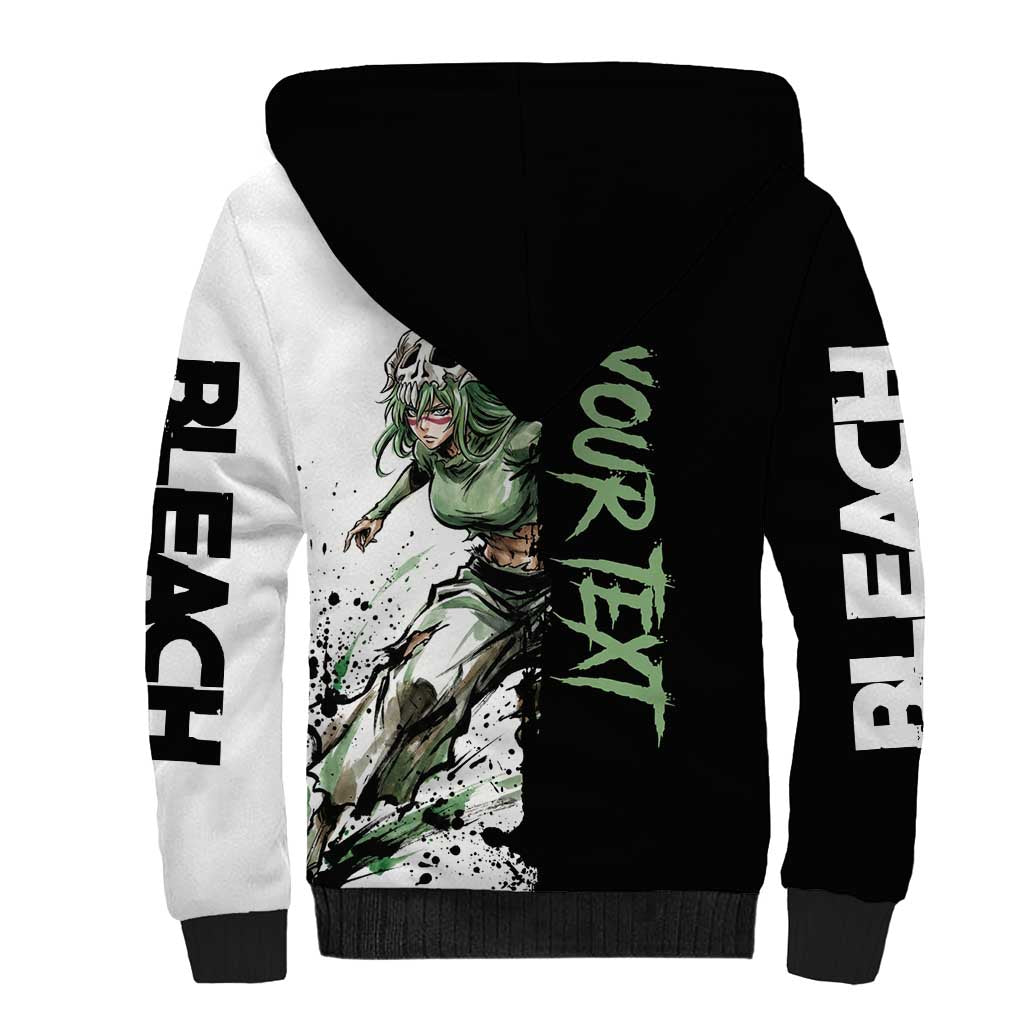 Personalized Nel Tu Sherpa Hoodie Ink Splash Anime Brush Style