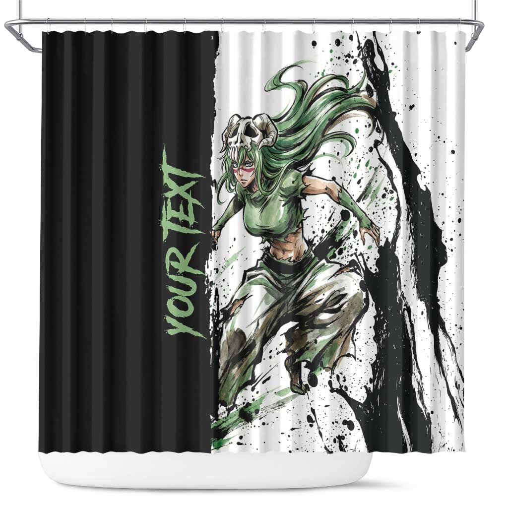 Personalized Nel Tu Shower Curtain Ink Splash Anime Brush Style