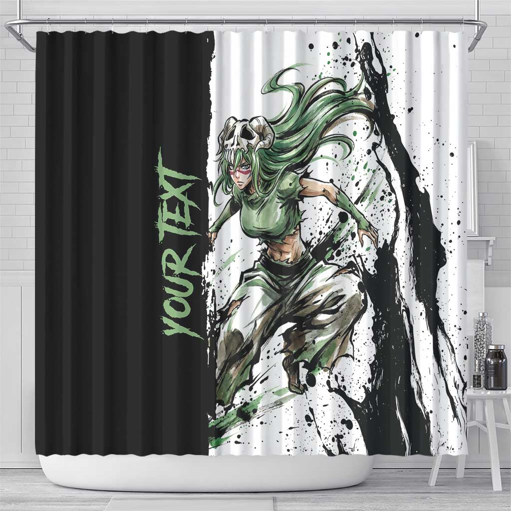 Personalized Nel Tu Shower Curtain Ink Splash Anime Brush Style