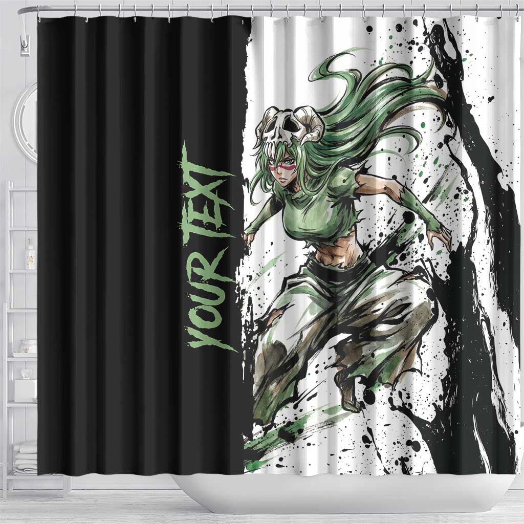 Personalized Nel Tu Shower Curtain Ink Splash Anime Brush Style