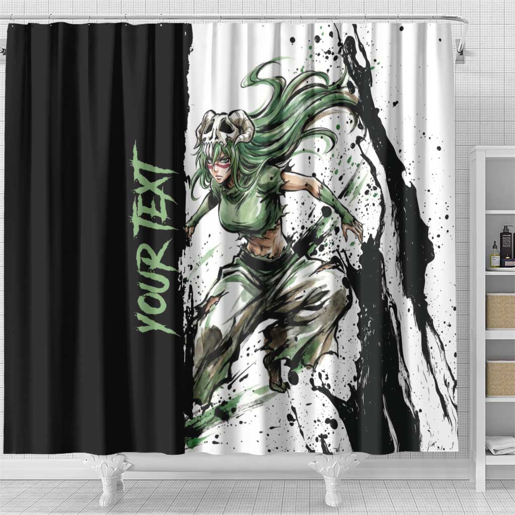 Personalized Nel Tu Shower Curtain Ink Splash Anime Brush Style