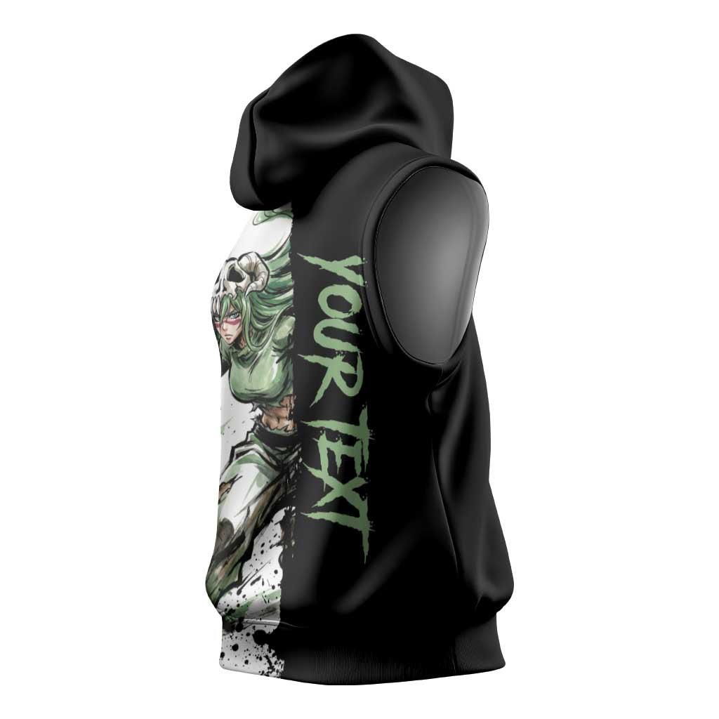 Personalized Nel Tu Sleeveless Hoodie Ink Splash Anime Brush Style