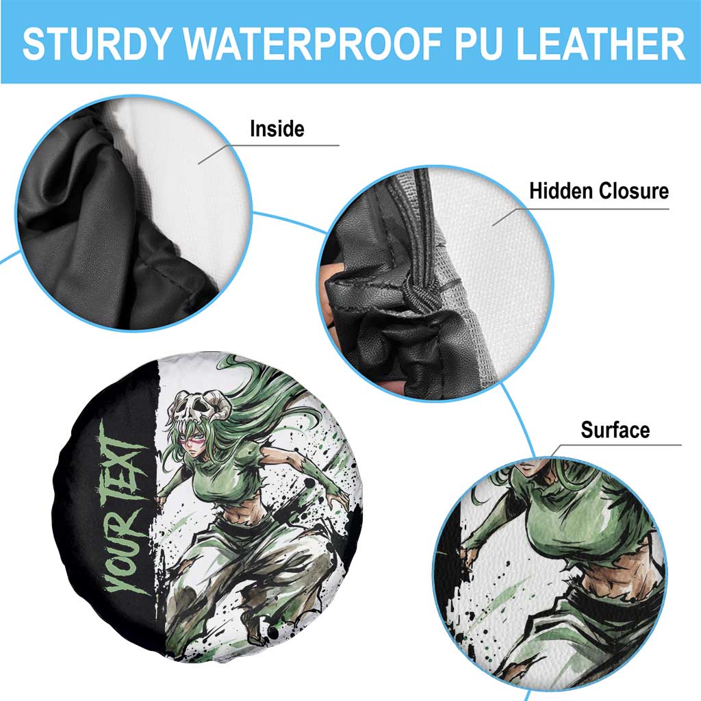 Personalized Nel Tu Spare Tire Cover Ink Splash Anime Brush Style