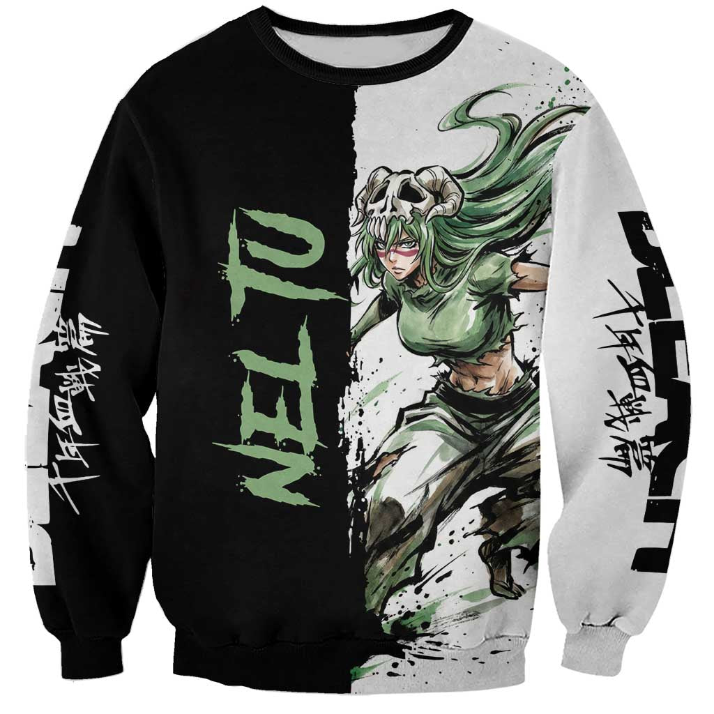Personalized Nel Tu Sweatshirt Ink Splash Anime Brush Style