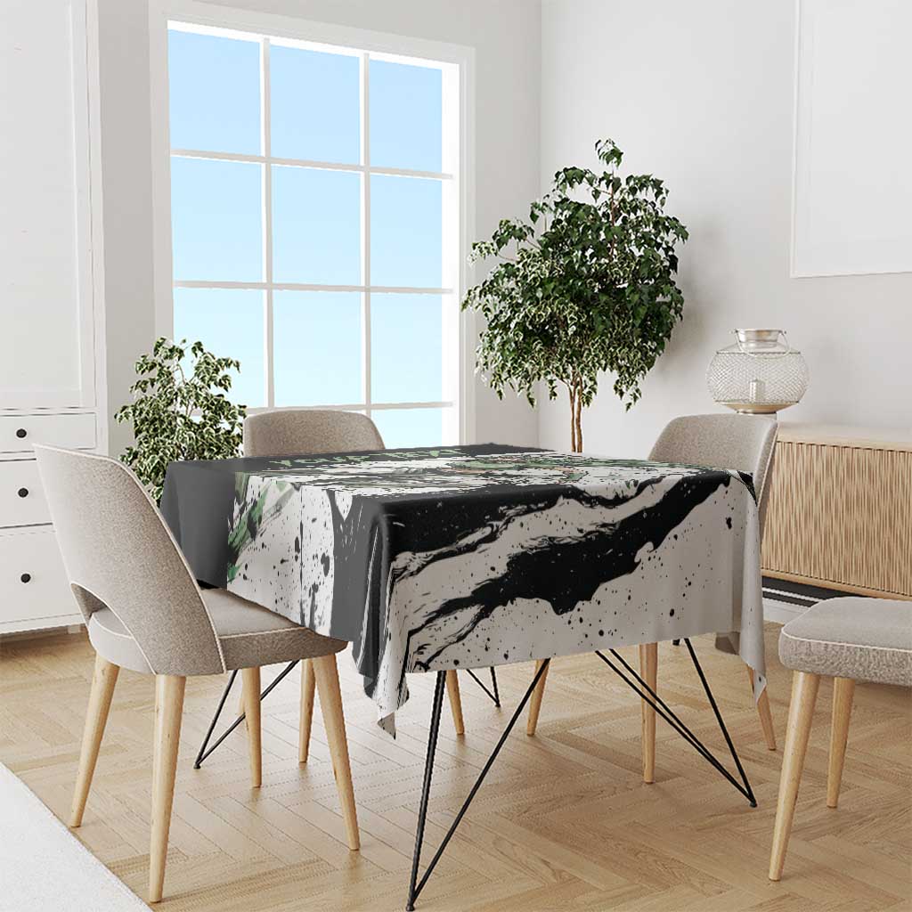 Personalized Nel Tu Tablecloth Ink Splash Anime Brush Style