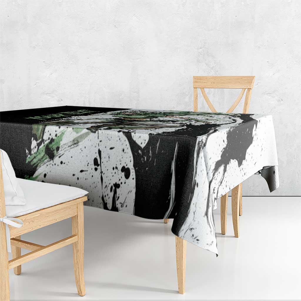 Personalized Nel Tu Tablecloth Ink Splash Anime Brush Style