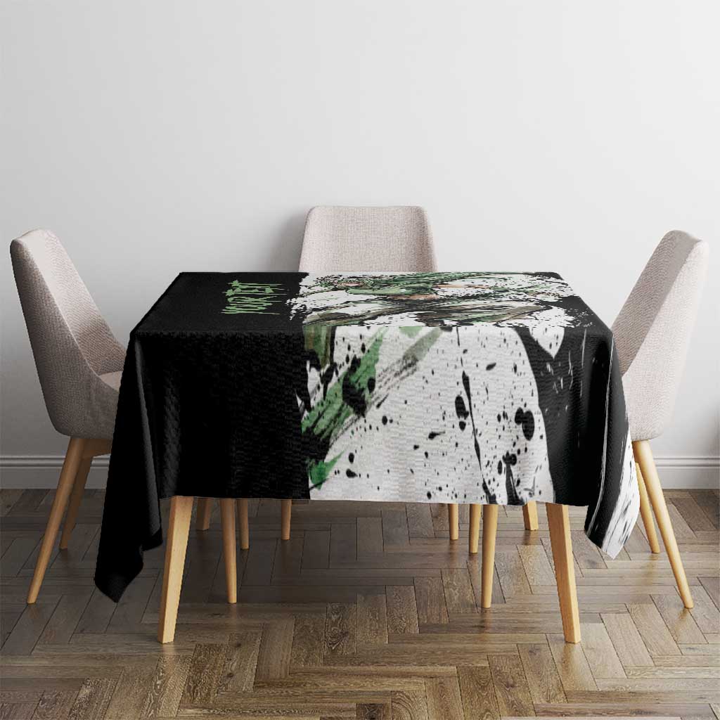 Personalized Nel Tu Tablecloth Ink Splash Anime Brush Style