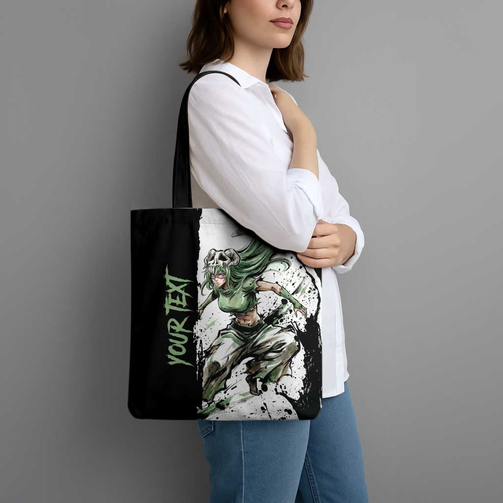 Personalized Nel Tu Tote Bag Ink Splash Anime Brush Style