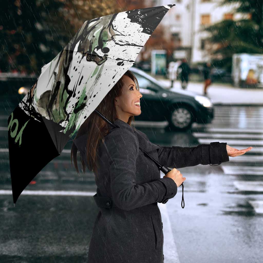 Personalized Nel Tu Umbrella Ink Splash Anime Brush Style