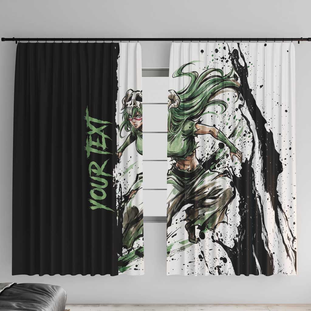 Personalized Nel Tu Window Curtain Ink Splash Anime Brush Style