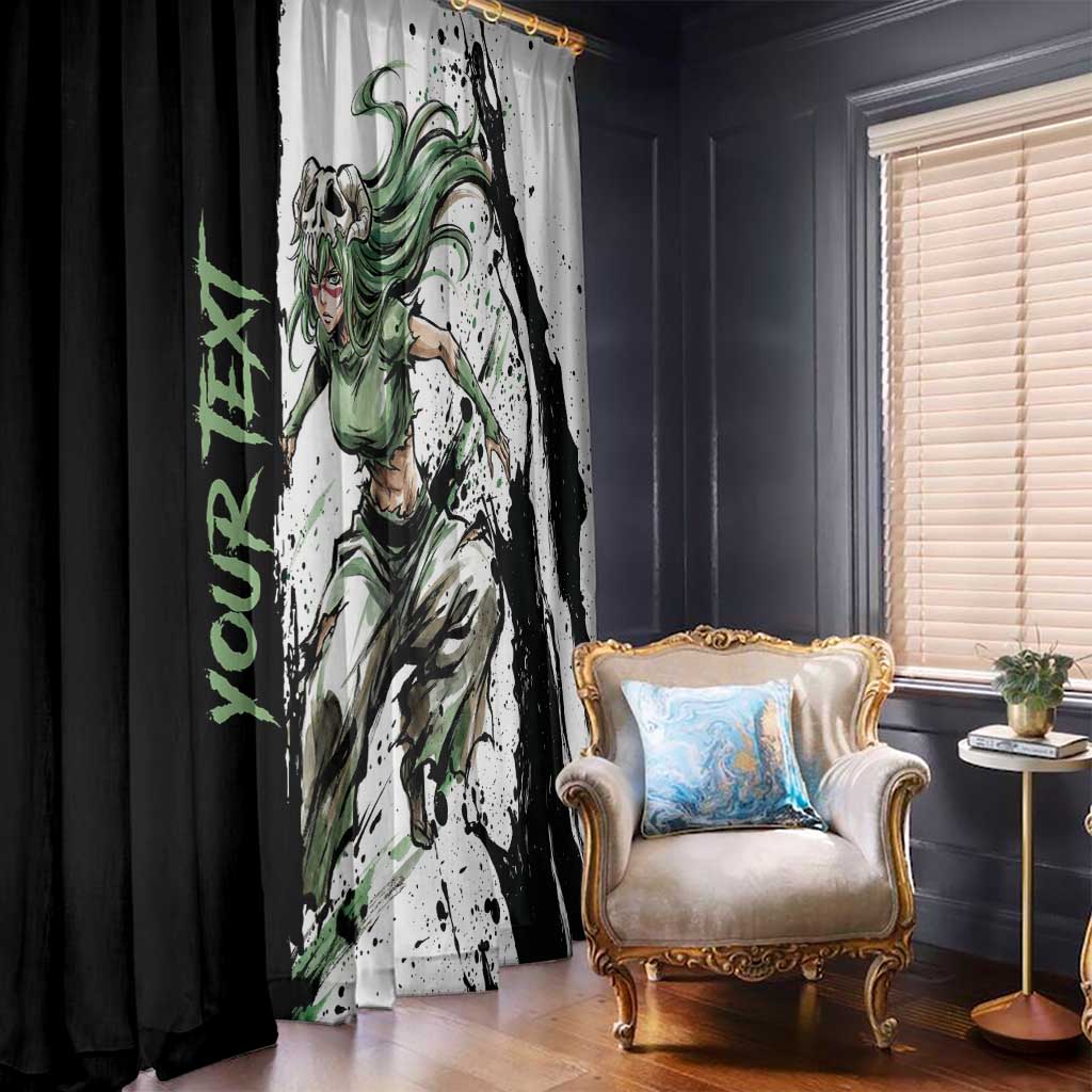 Personalized Nel Tu Window Curtain Ink Splash Anime Brush Style