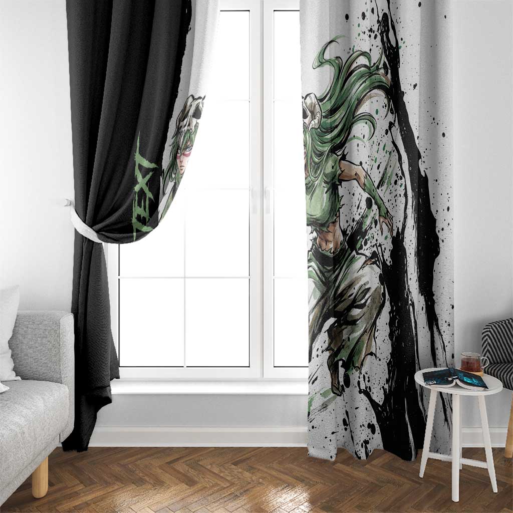 Personalized Nel Tu Window Curtain Ink Splash Anime Brush Style