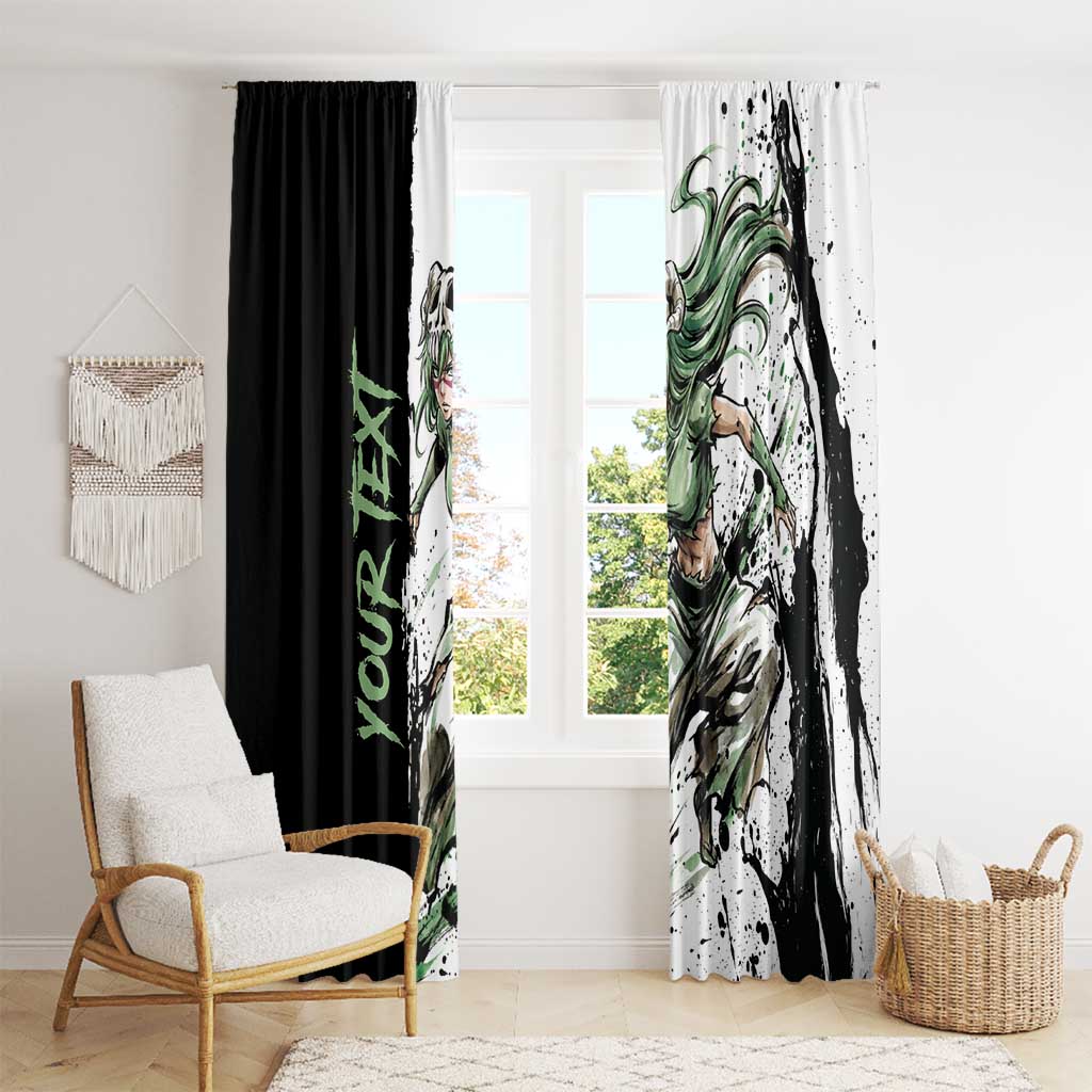 Personalized Nel Tu Window Curtain Ink Splash Anime Brush Style