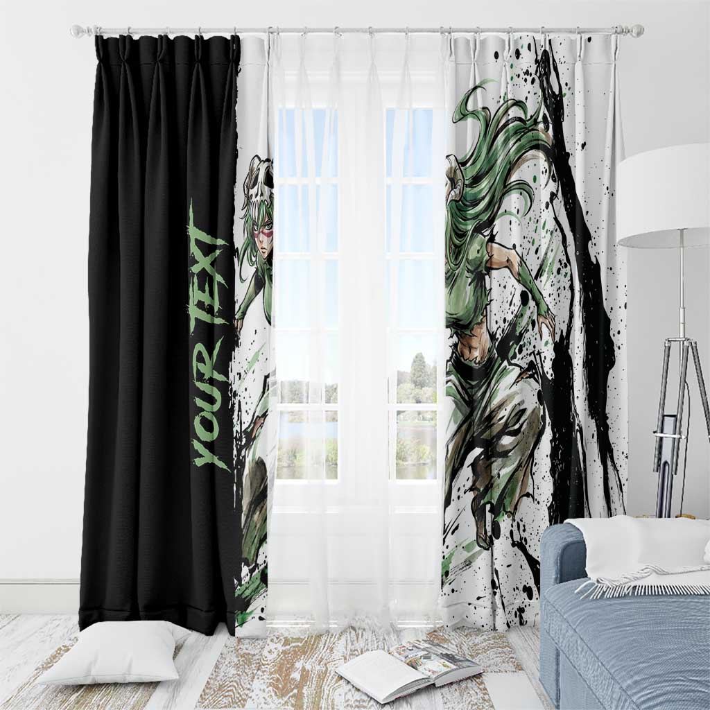 Personalized Nel Tu Window Curtain Ink Splash Anime Brush Style