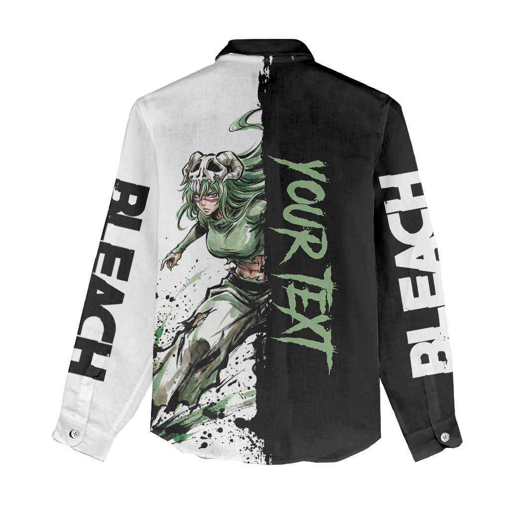 Personalized Nel Tu Women Casual Shirt Ink Splash Anime Brush Style