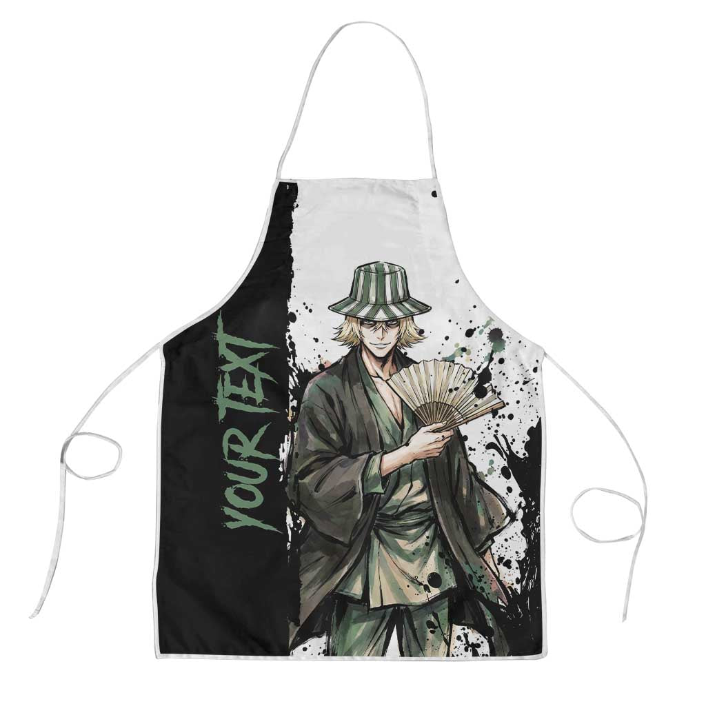 Personalized Kisuke Urahara Apron Ink Splash Anime Brush Style