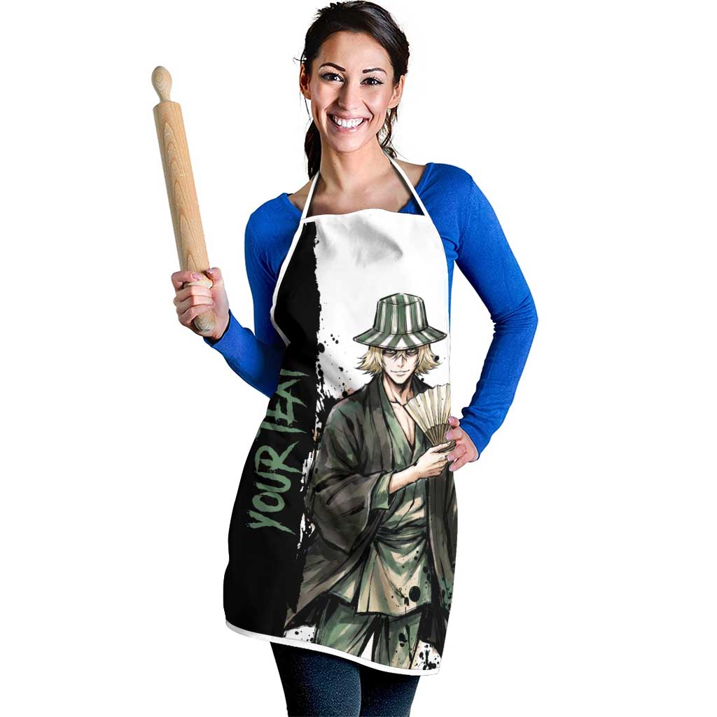 Personalized Kisuke Urahara Apron Ink Splash Anime Brush Style