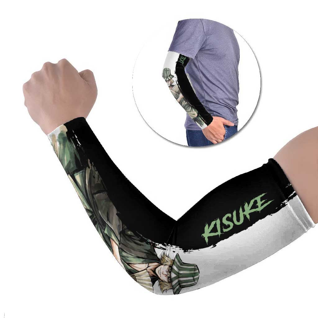 Personalized Kisuke Urahara Arm Sleeves Ink Splash Anime Brush Style