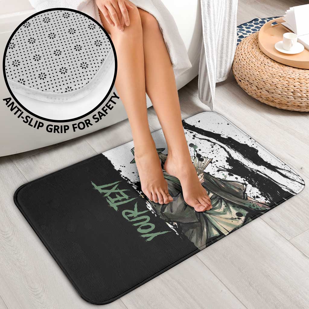 Personalized Kisuke Urahara Bathroom Set Ink Splash Anime Brush Style