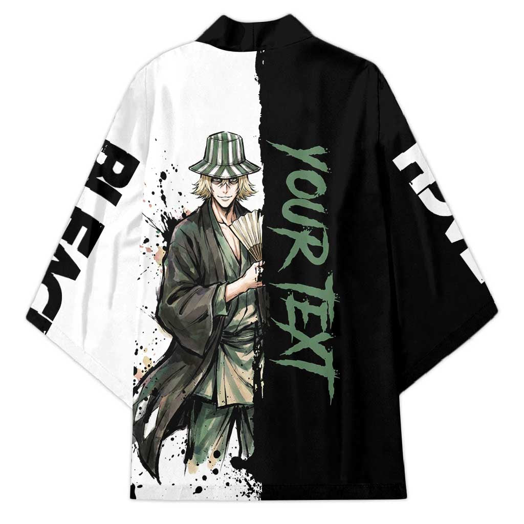 Personalized Kisuke Urahara Kimono Ink Splash Anime Brush Style
