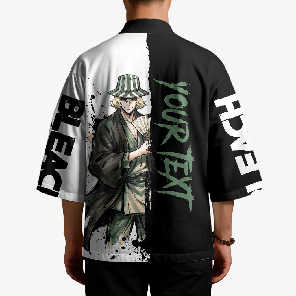 Personalized Kisuke Urahara Kimono Ink Splash Anime Brush Style