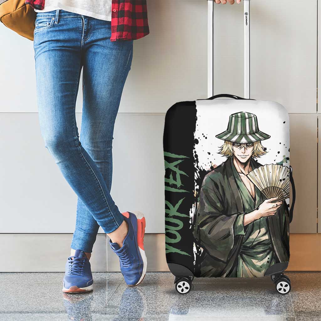 Personalized Kisuke Urahara Luggage Cover Ink Splash Anime Brush Style