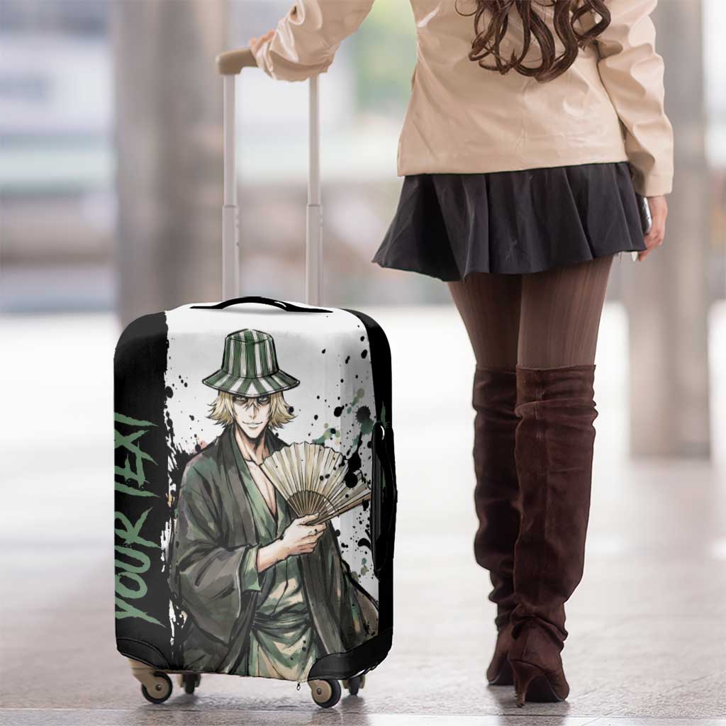 Personalized Kisuke Urahara Luggage Cover Ink Splash Anime Brush Style