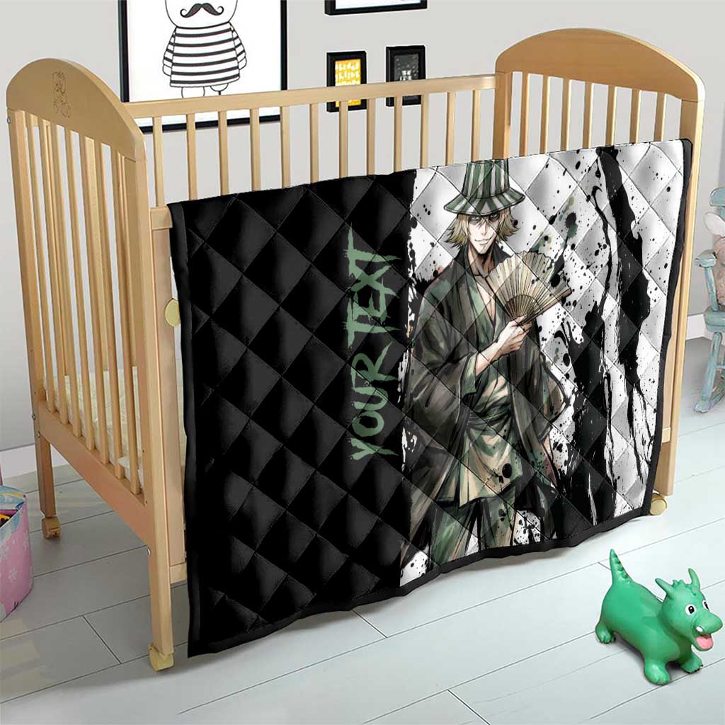 Personalized Kisuke Urahara Quilt Ink Splash Anime Brush Style