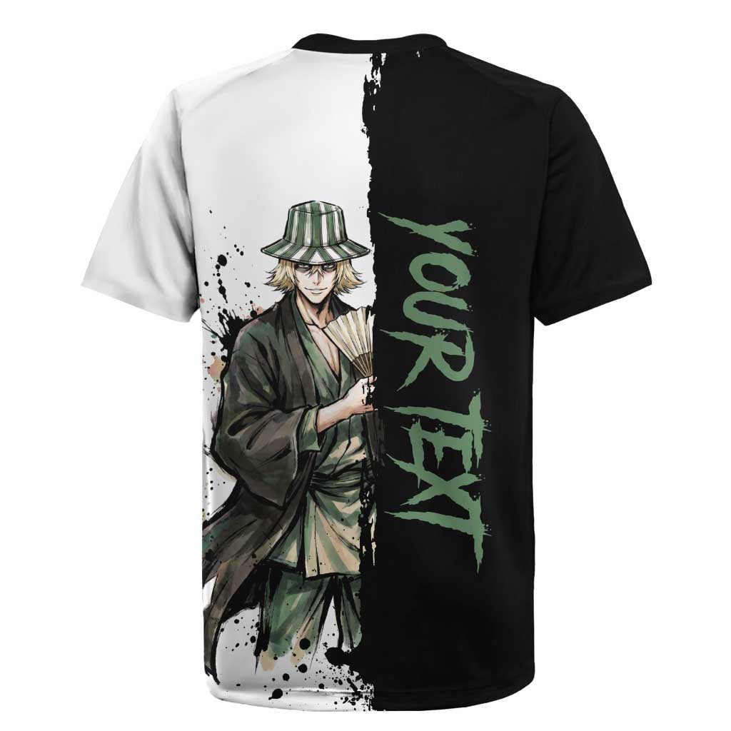 Personalized Kisuke Urahara Rugby Jersey Ink Splash Anime Brush Style