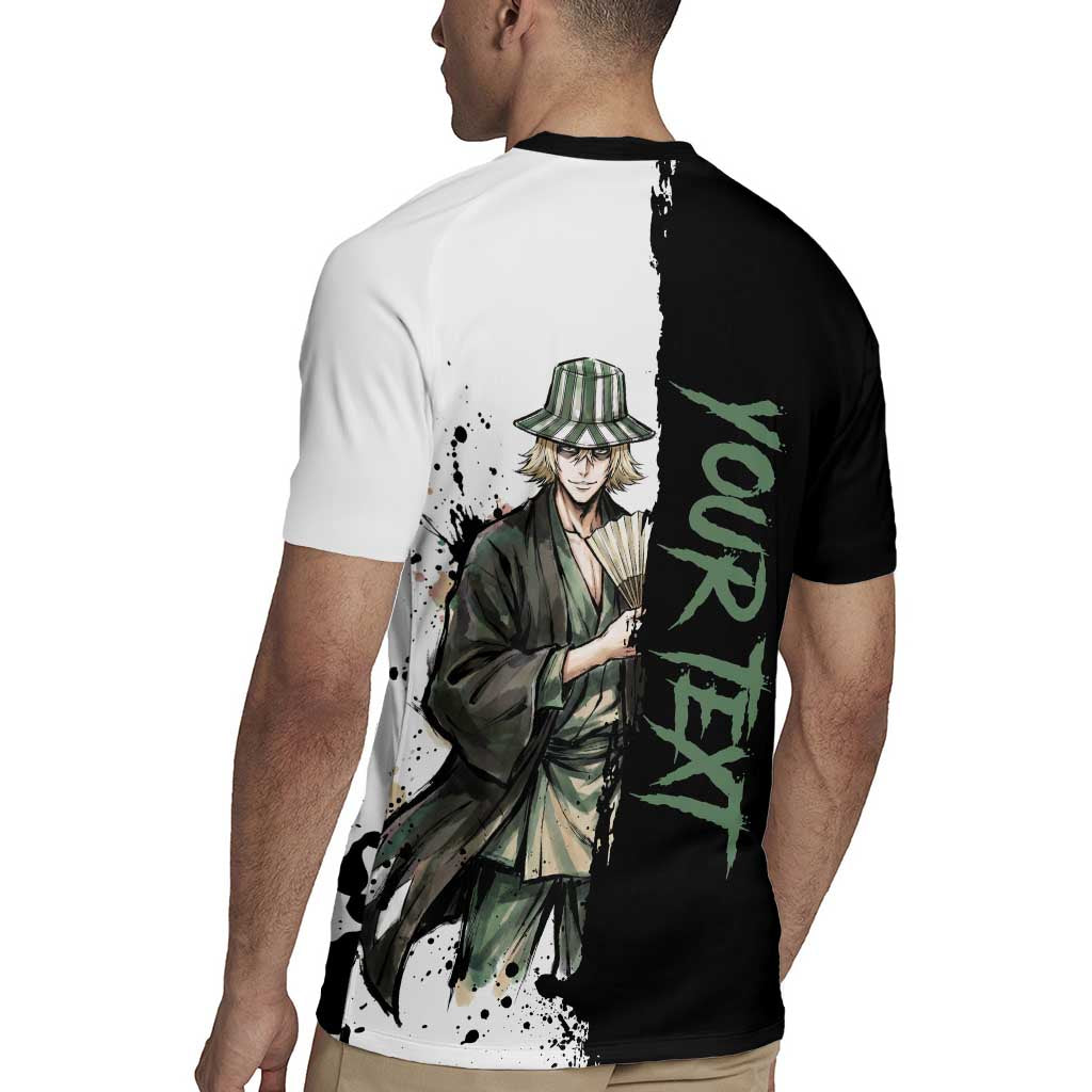 Personalized Kisuke Urahara Rugby Jersey Ink Splash Anime Brush Style