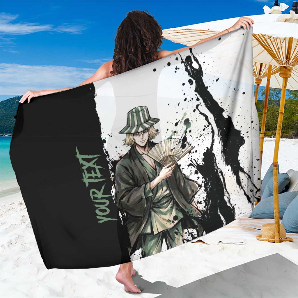 Personalized Kisuke Urahara Sarong Ink Splash Anime Brush Style