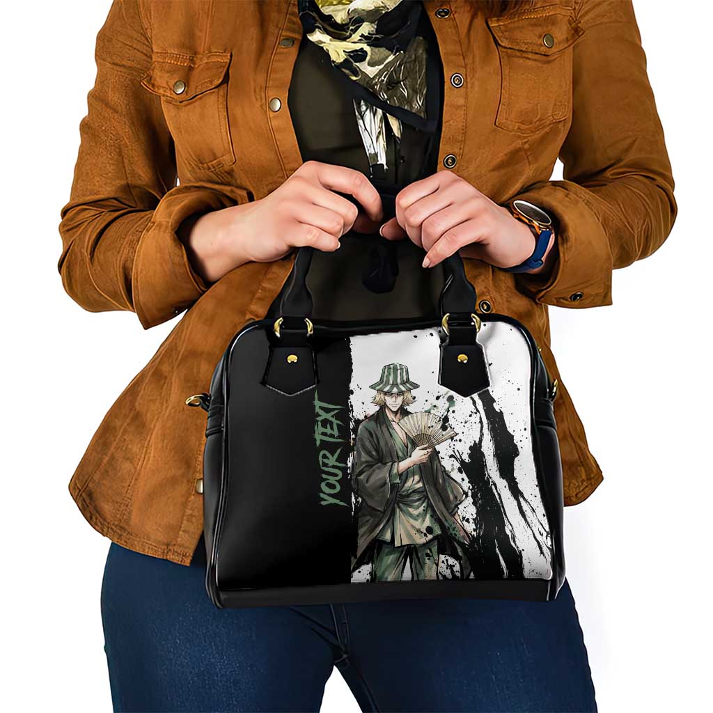 Personalized Kisuke Urahara Shoulder Handbag Ink Splash Anime Brush Style