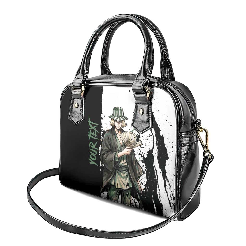Personalized Kisuke Urahara Shoulder Handbag Ink Splash Anime Brush Style
