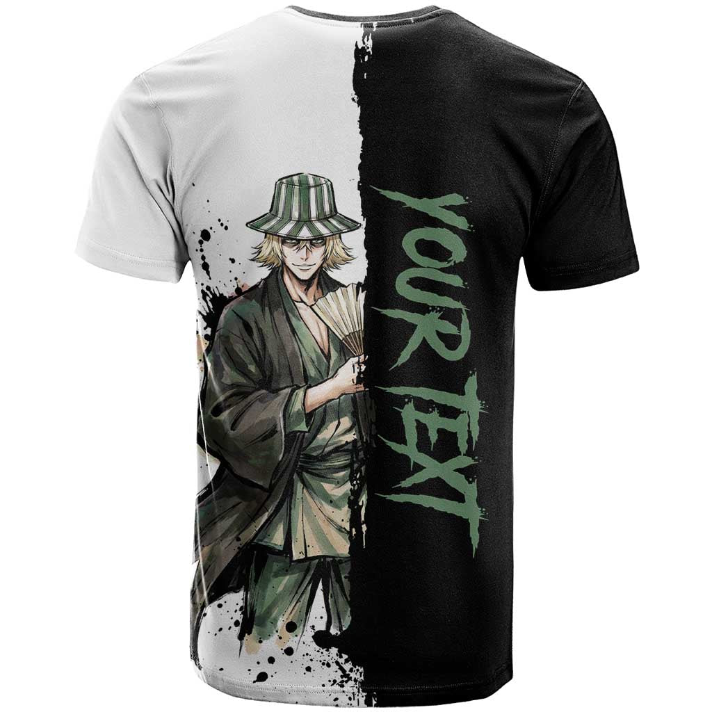 Personalized Kisuke Urahara T Shirt Ink Splash Anime Brush Style