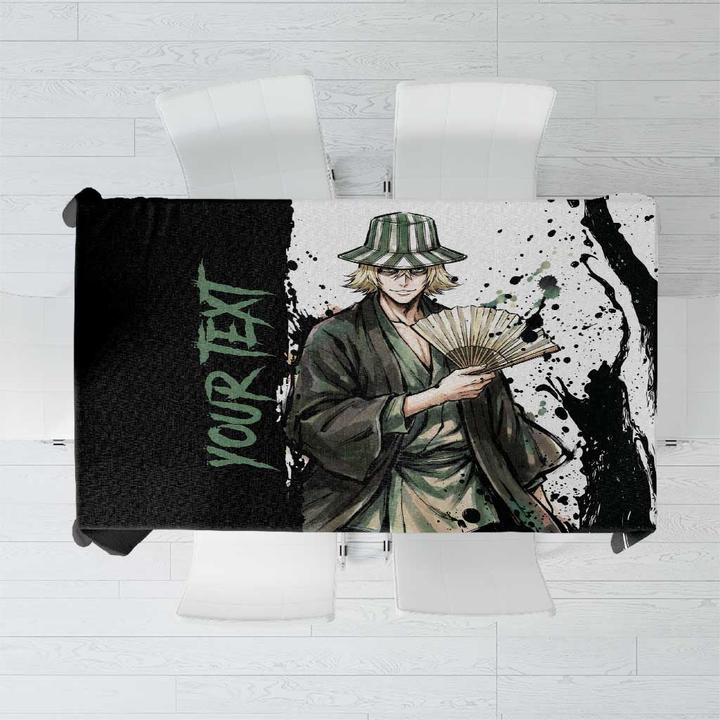 Personalized Kisuke Urahara Tablecloth Ink Splash Anime Brush Style