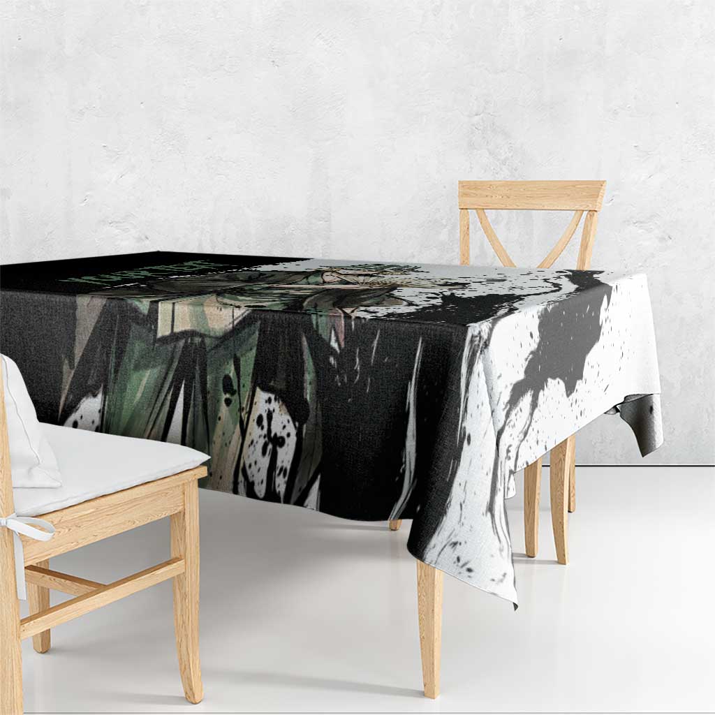 Personalized Kisuke Urahara Tablecloth Ink Splash Anime Brush Style