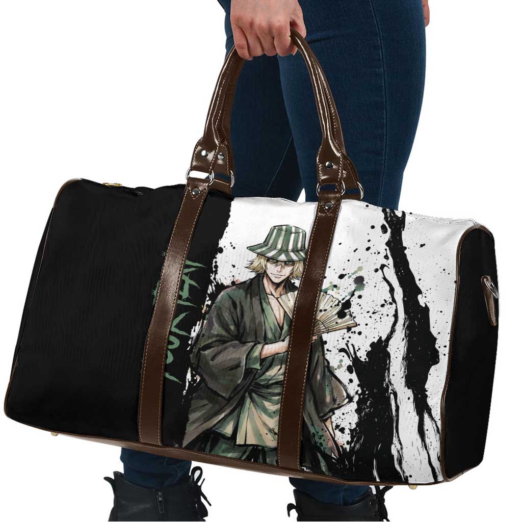 Personalized Kisuke Urahara Travel Bag Ink Splash Anime Brush Style
