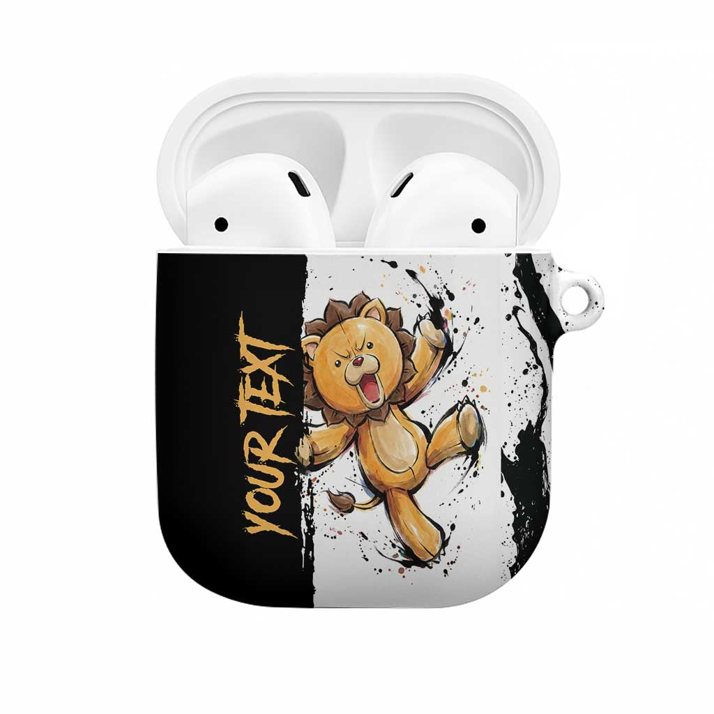 Personalized Kon AirPods Case Ink Splash Anime Brush Style