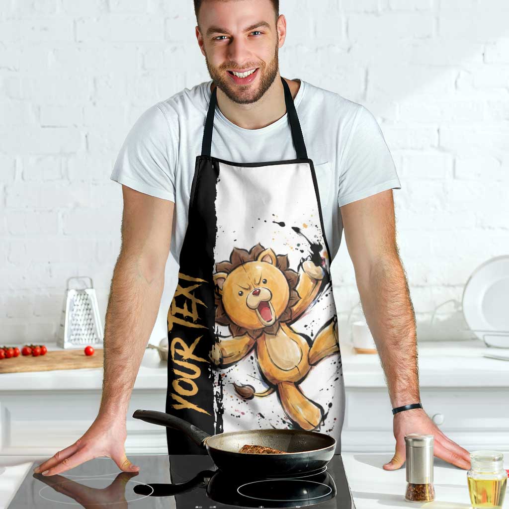 Personalized Kon Apron Ink Splash Anime Brush Style