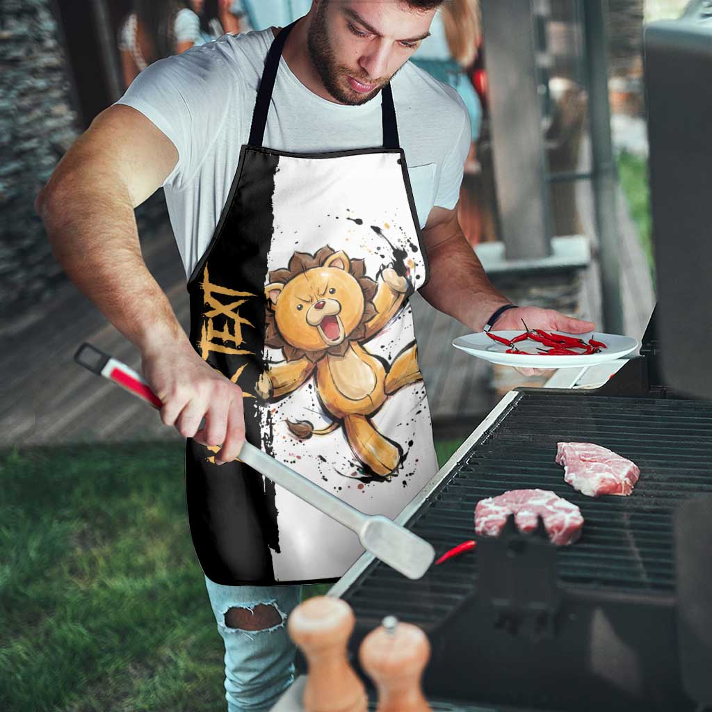 Personalized Kon Apron Ink Splash Anime Brush Style