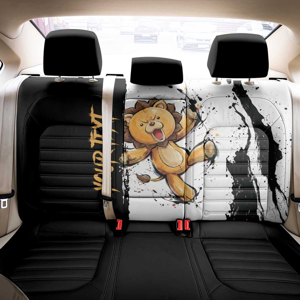Personalized Kon Back Car Seat Cover Ink Splash Anime Brush Style