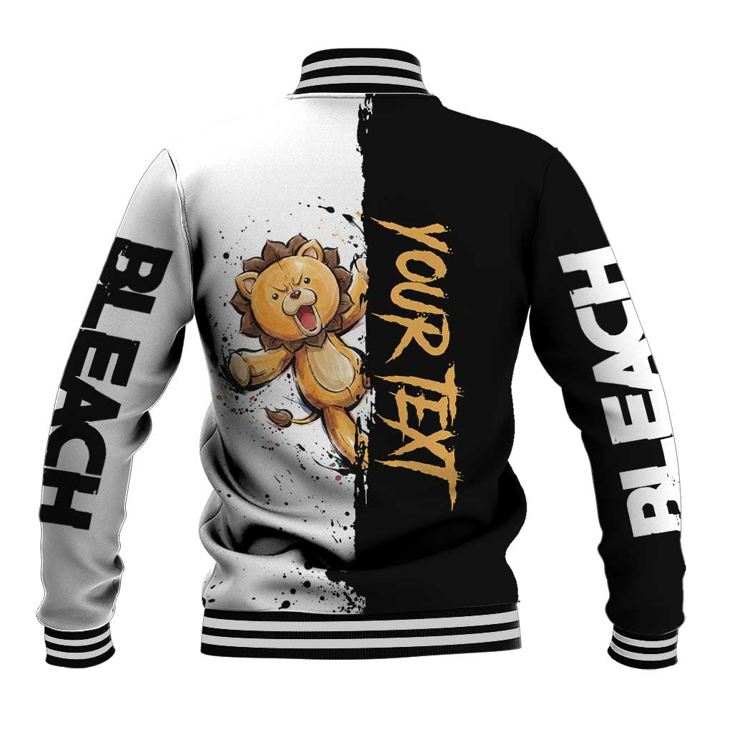 Personalized Kon Baseball Jacket Ink Splash Anime Brush Style