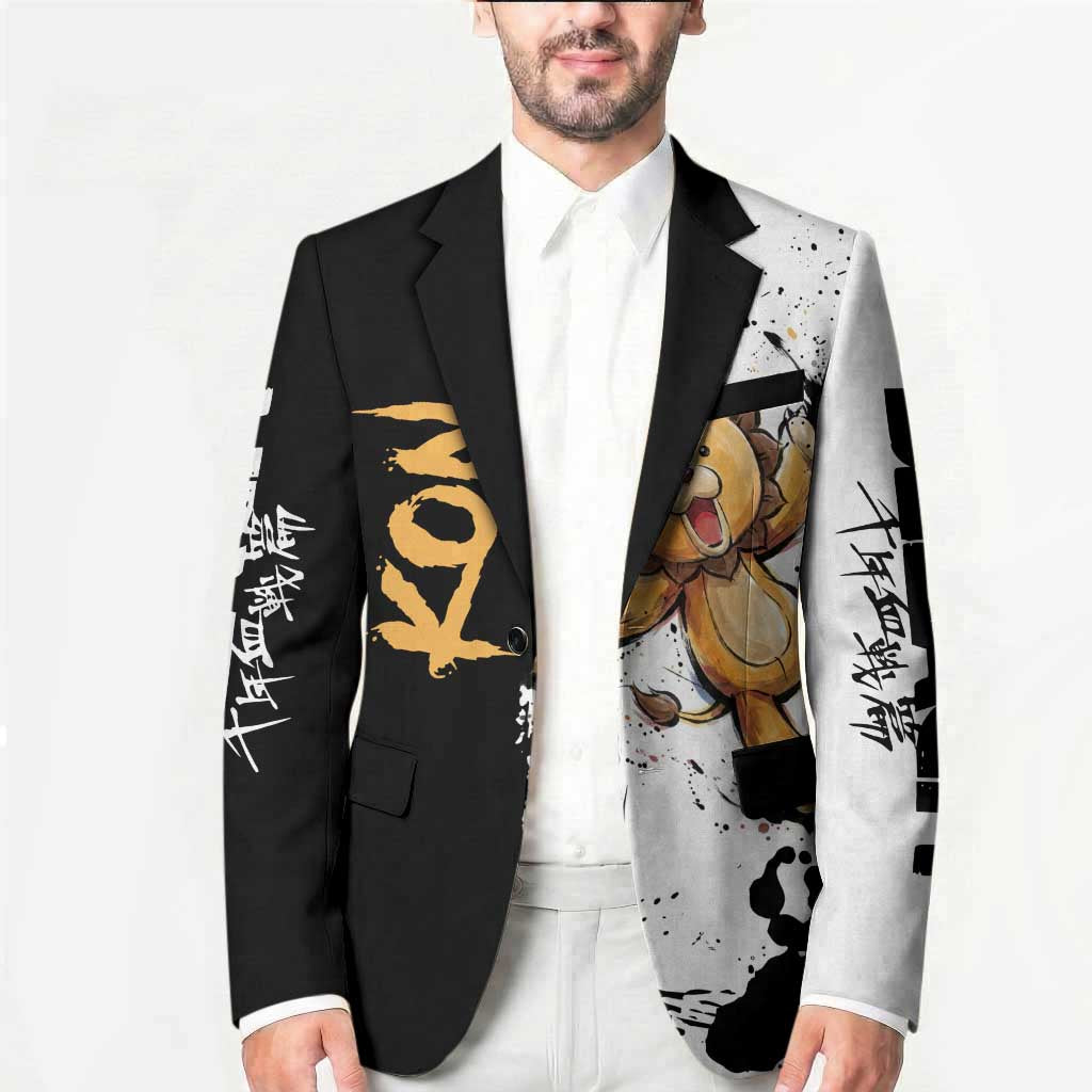 Personalized Kon Blazer Ink Splash Anime Brush Style