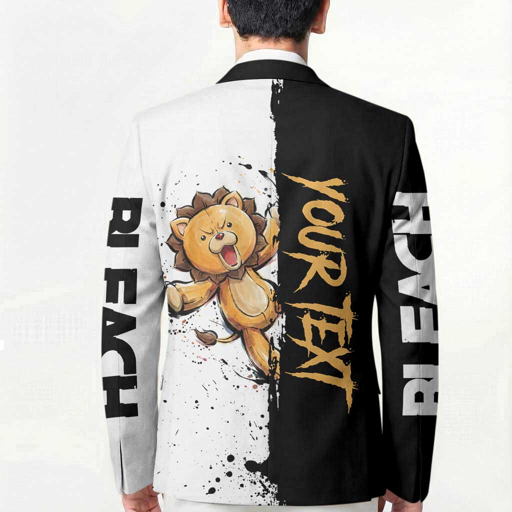 Personalized Kon Blazer Ink Splash Anime Brush Style